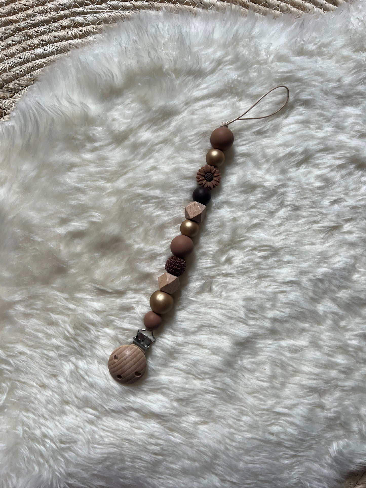 Speenkoord Madelief Bruin