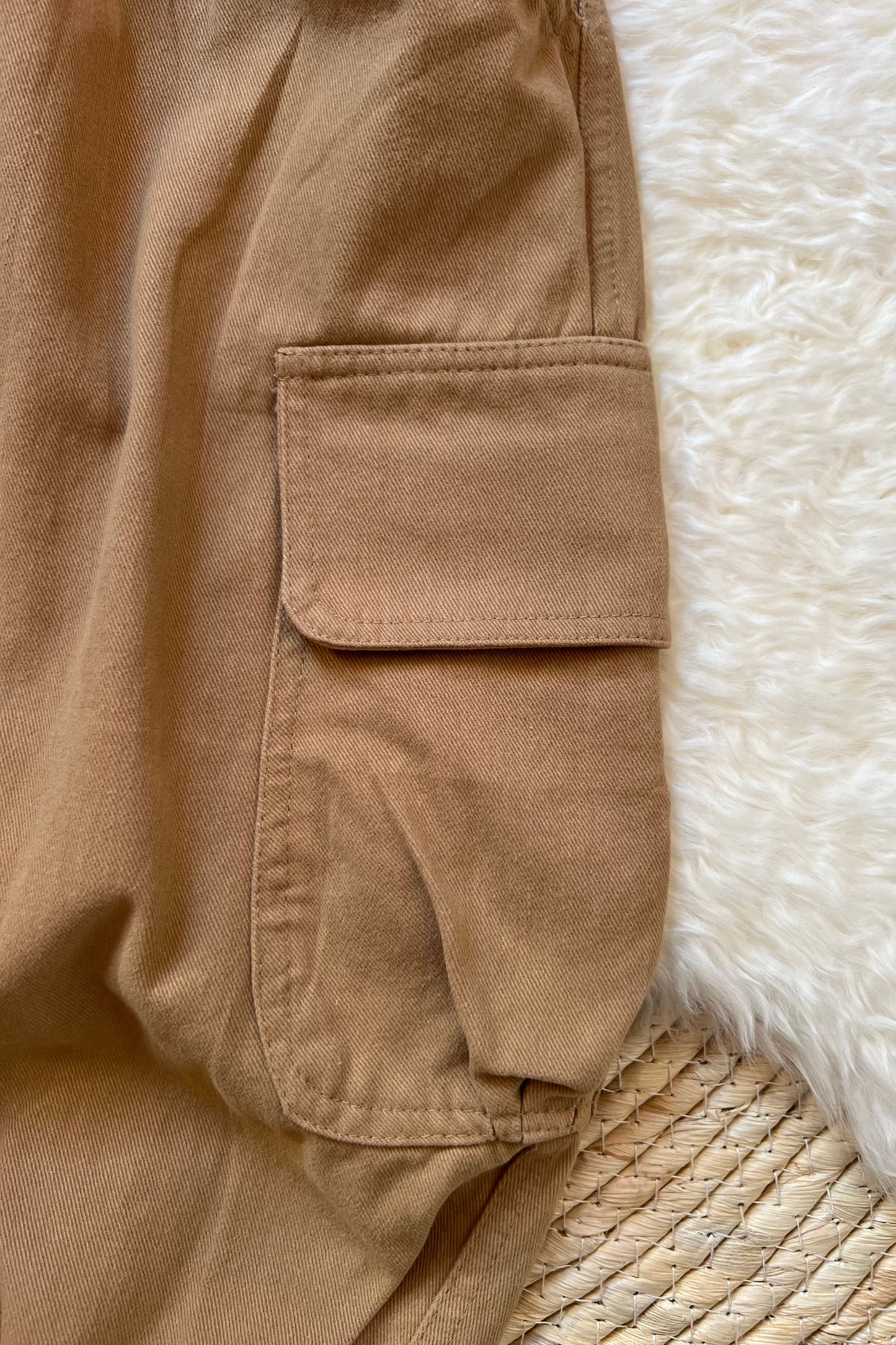 Cargo Broek Camel