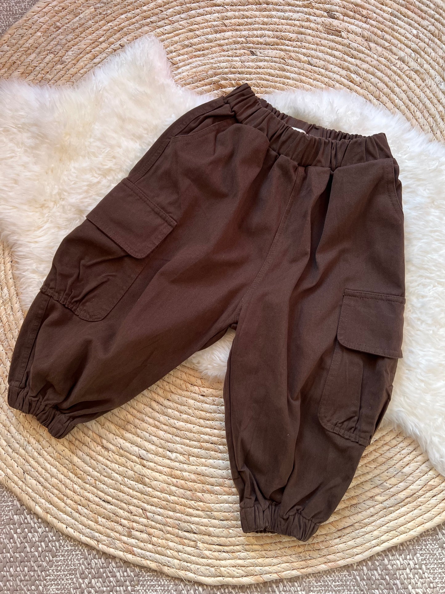 Cargo Broek Donkerbruin