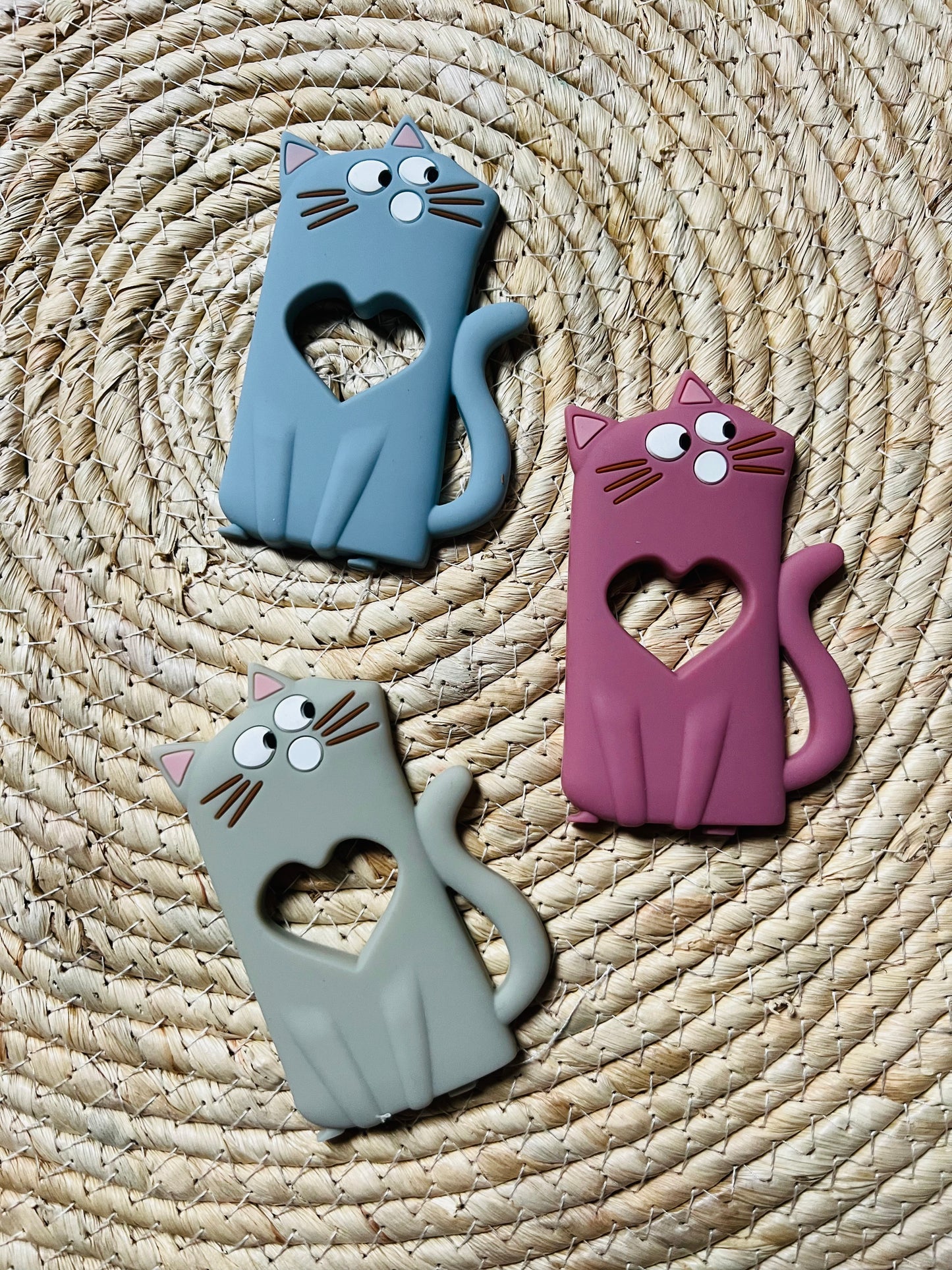 Bijtspeeltje Poes Roze