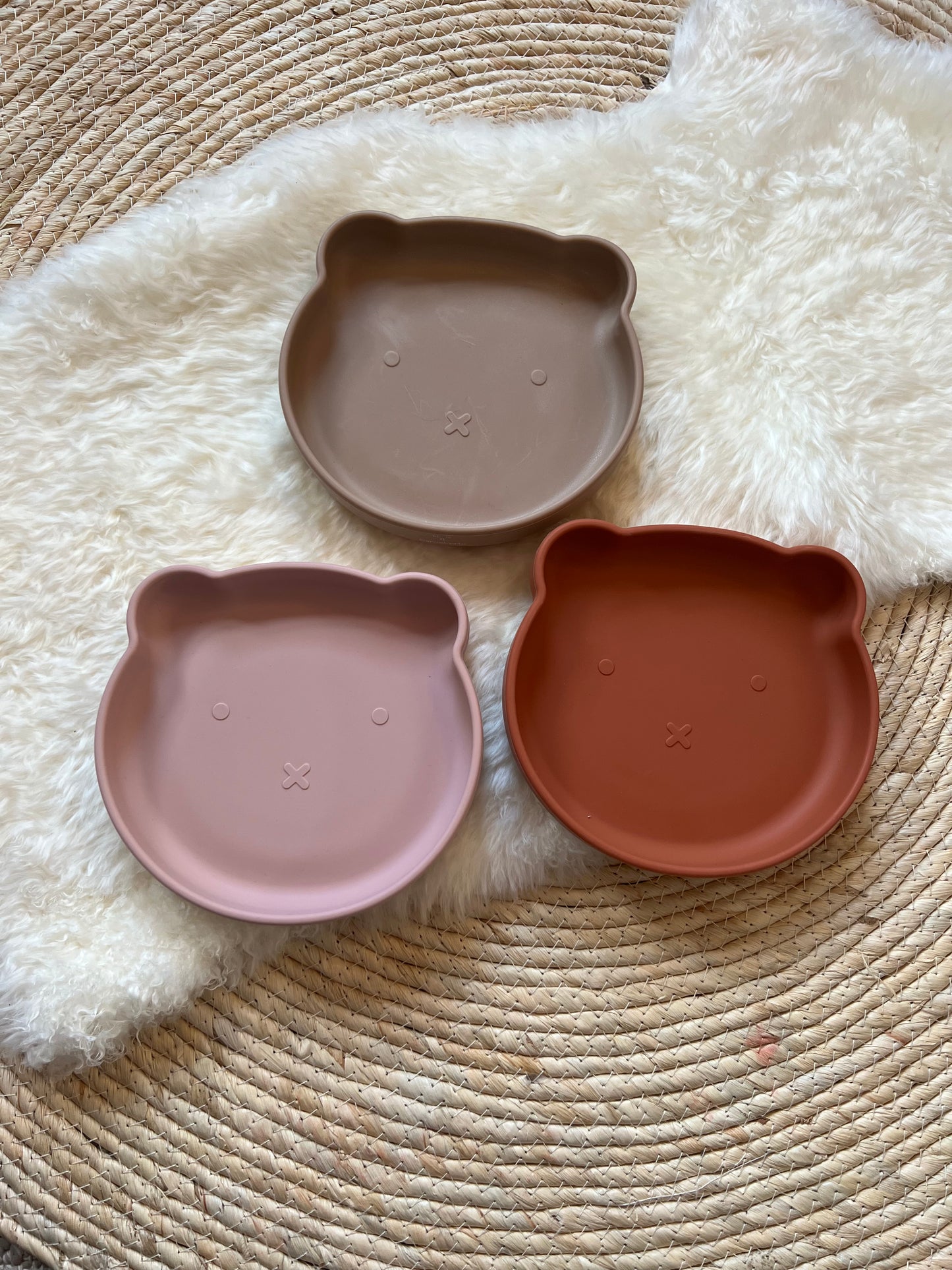 Siliconen Bordje Beer Beige