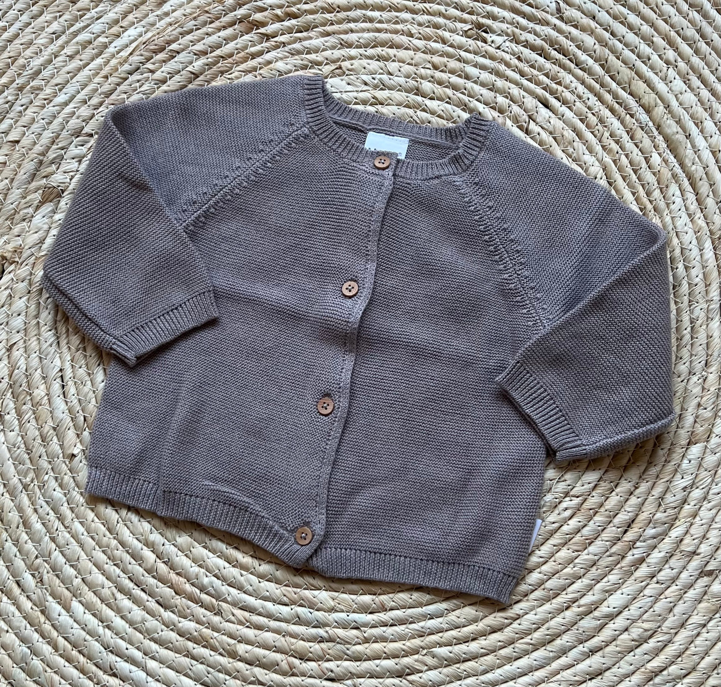 Gebreid Vestje Taupe