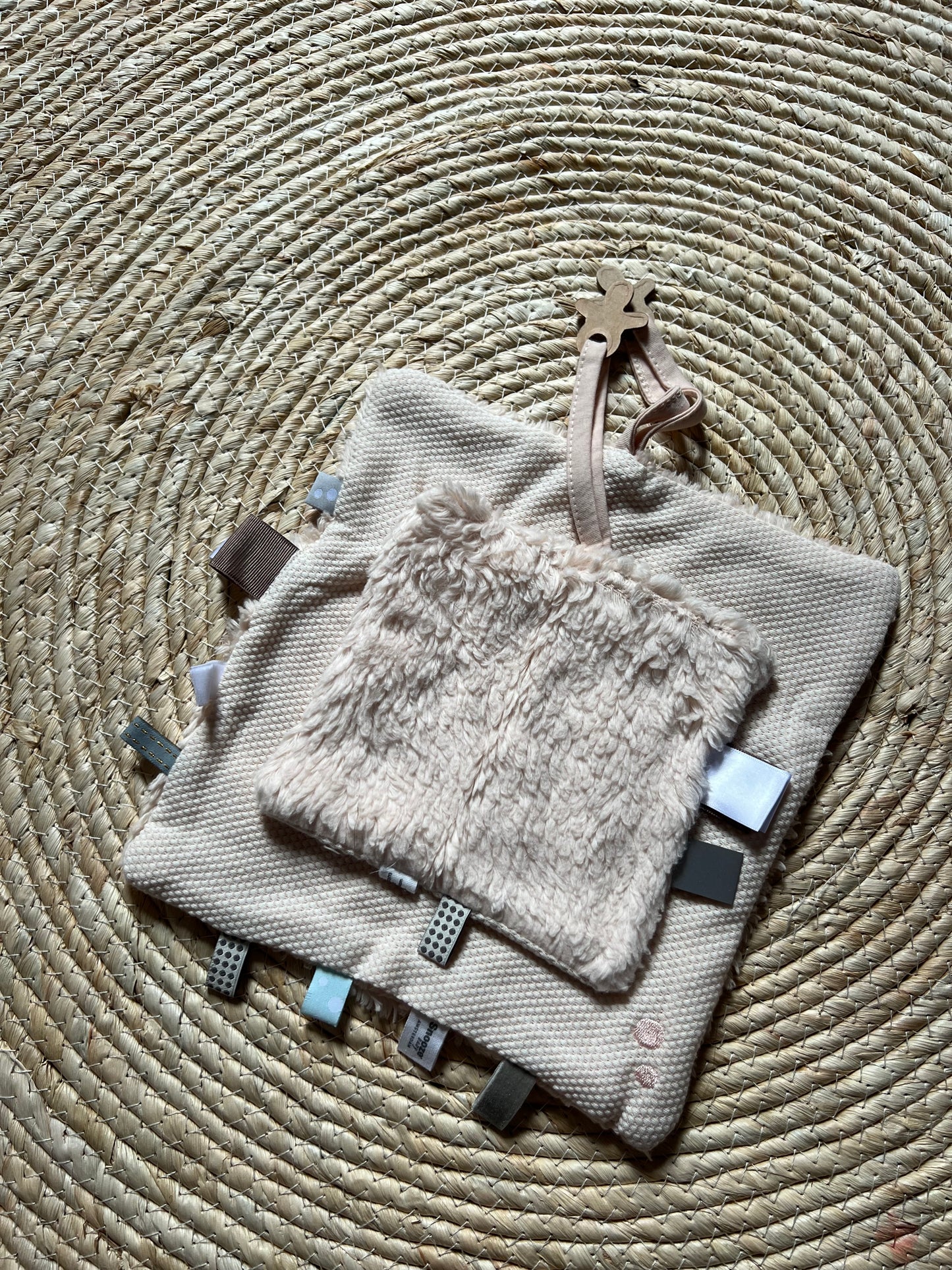 Knuffeldoekje Blush Groot