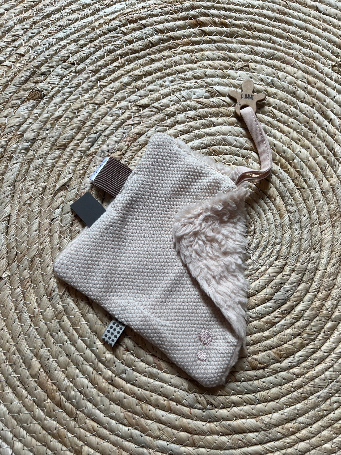 Knuffeldoekje Blush Klein