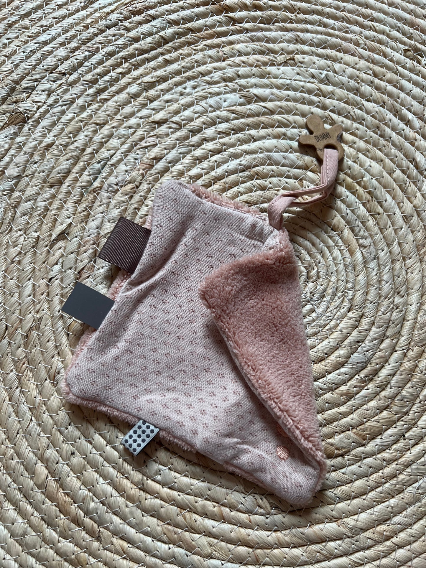 Knuffeldoekje Roze Klein
