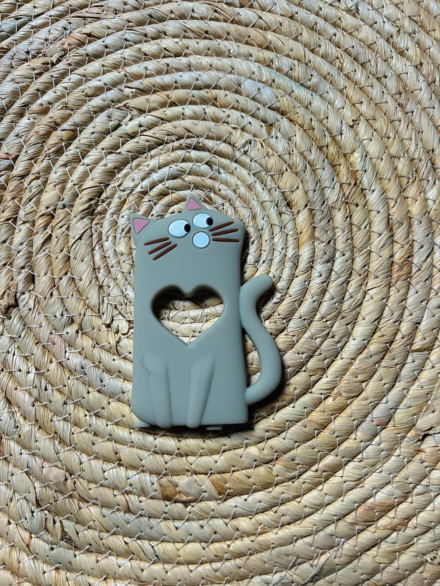 Bijtspeeltje Poes Grijs