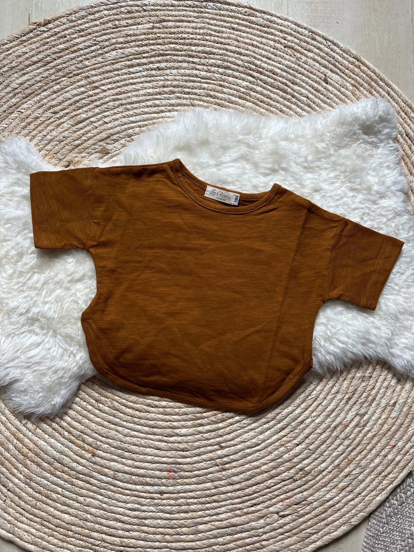 Shirtje Terracotta