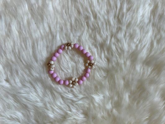 Armbandje Madelief Roze