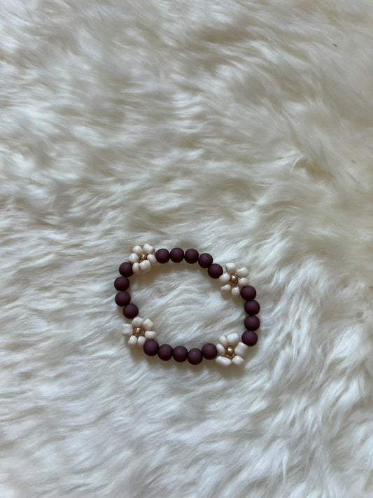 Armbandje Madelief Taupe