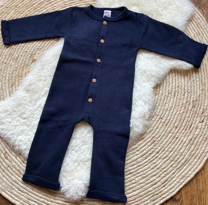 Boxpakje Gebreid Marineblauw