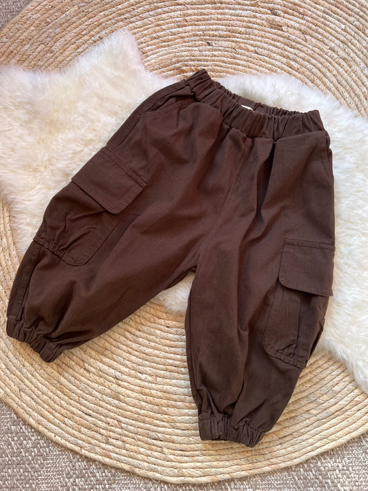 Cargo Broek Donkerbruin