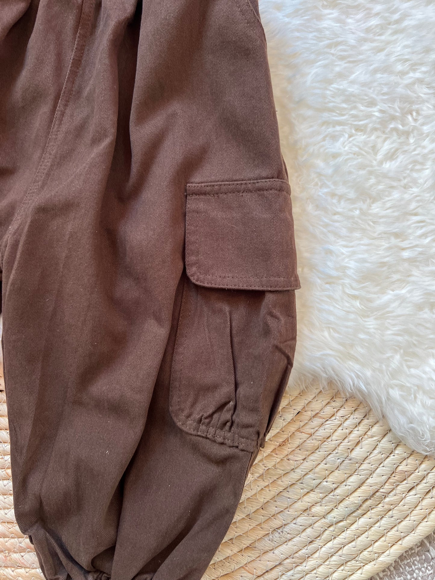 Cargo Broek Donkerbruin