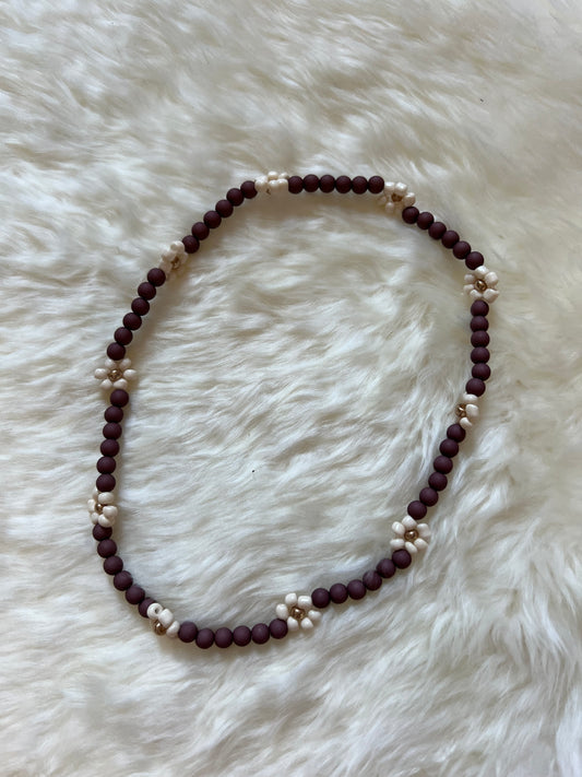 Ketting Madelief Taupe