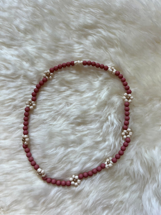 Ketting Madelief Koraal