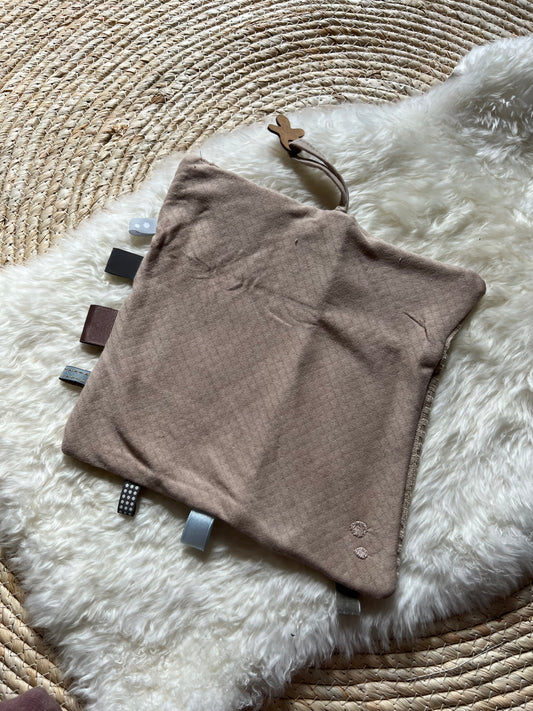 Knuffeldoekje Beige Groot