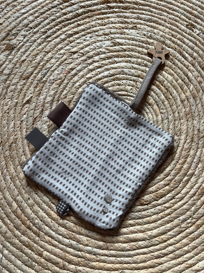 Knuffeldoekje Bruin Klein
