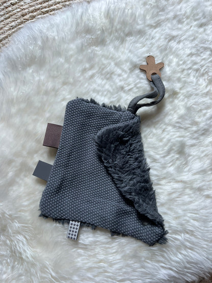 Knuffeldoekje Donkergrijs Klein