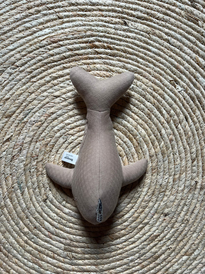 Knuffel Walvis Beige