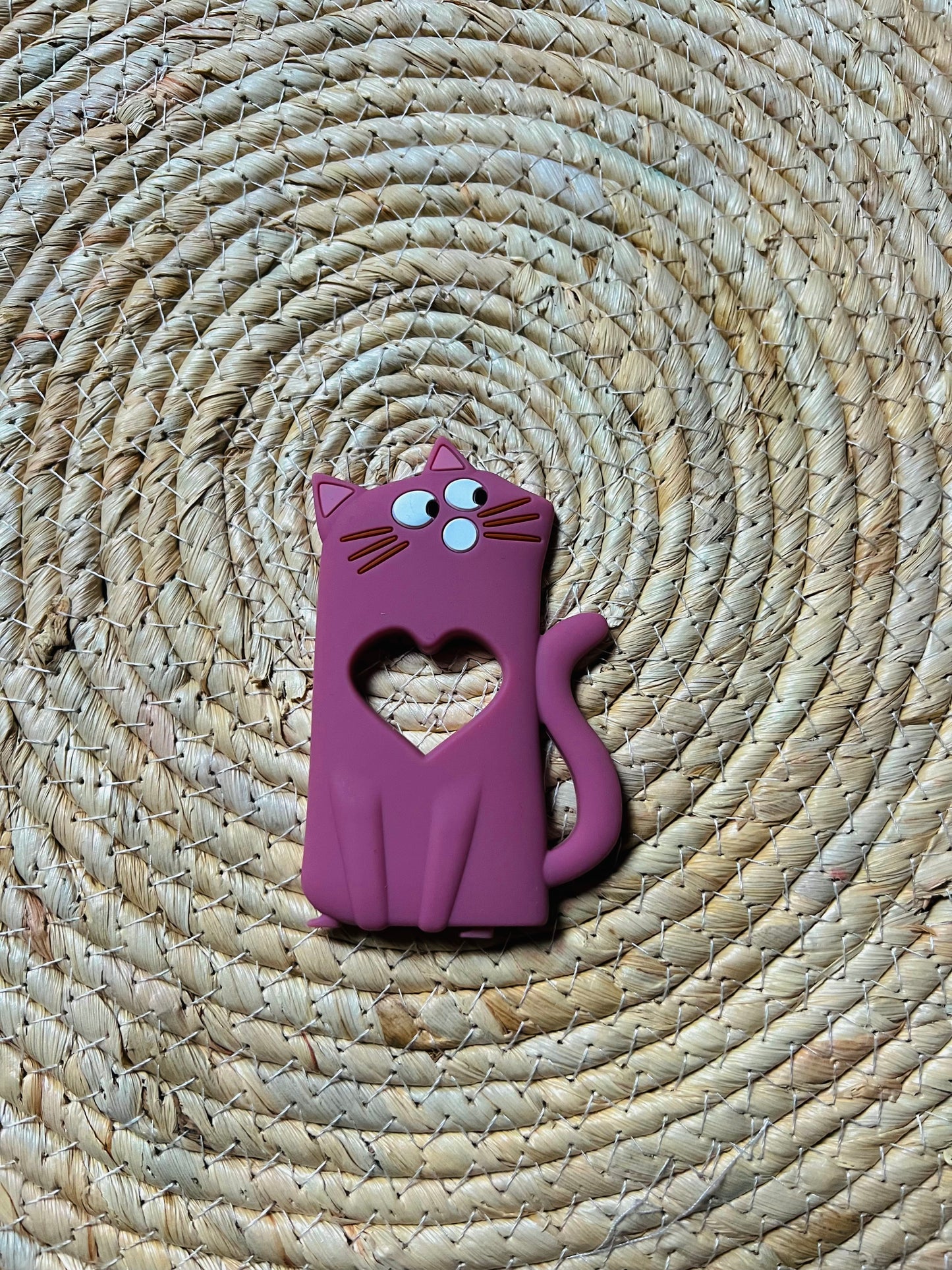 Bijtspeeltje Poes Roze