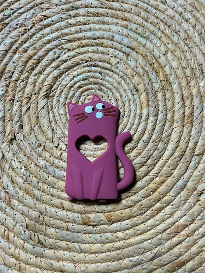 Bijtspeeltje Poes Roze