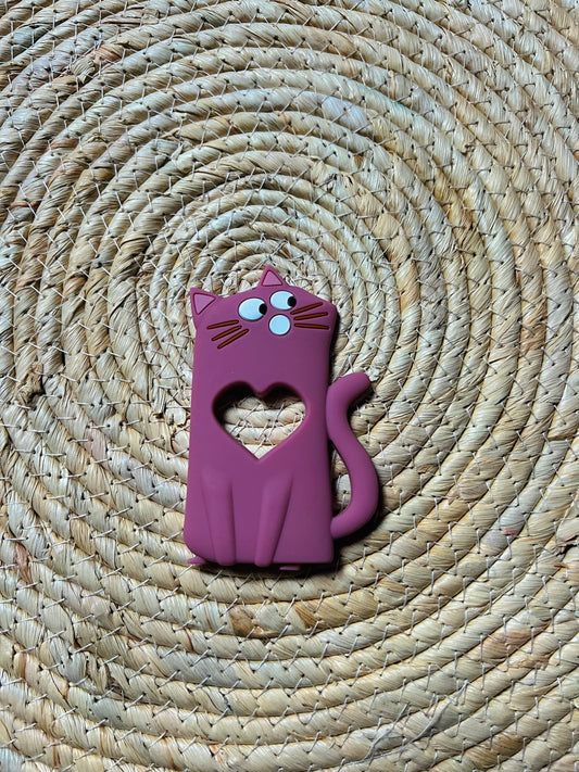 Bijtspeeltje Poes Roze