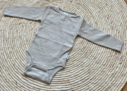 Romper Rib Beige